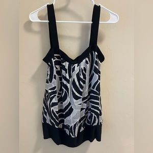 WHBM dressy tank top M